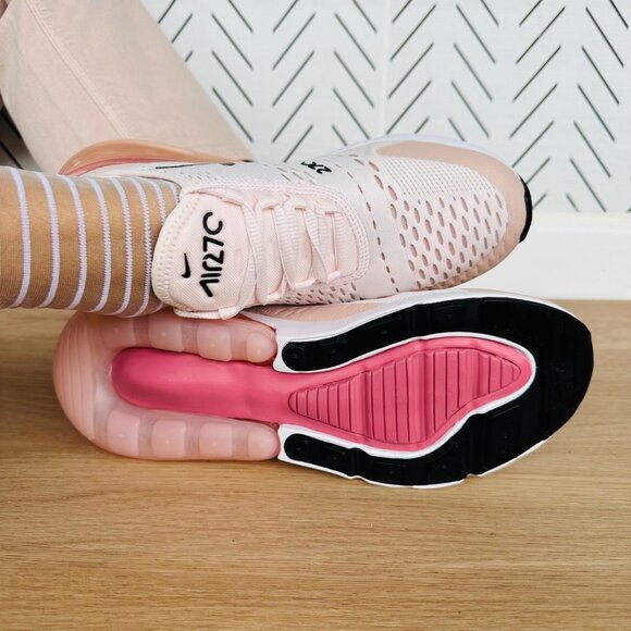 ⭐New Nike Air Max 270 Low Sz 6 Women's Shoes Light Soft Pink Sneakers AH6789-604 - Picture 10 of 13